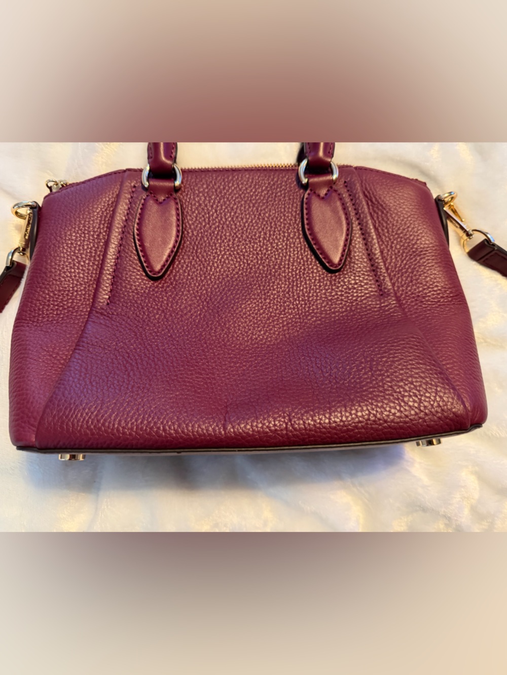 Michael Kors Small Satchel in Sienna - Picture 10 of 16